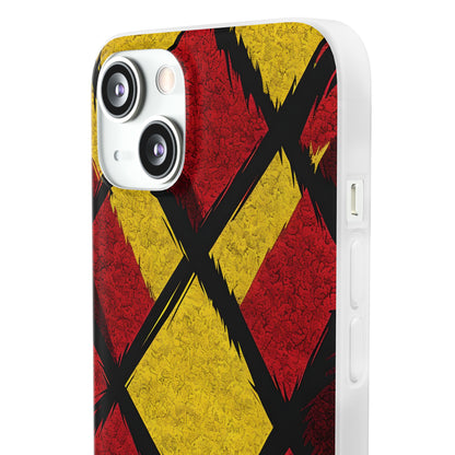 Vibrant Geometric Diamonds iPhone 13 - Soft Case