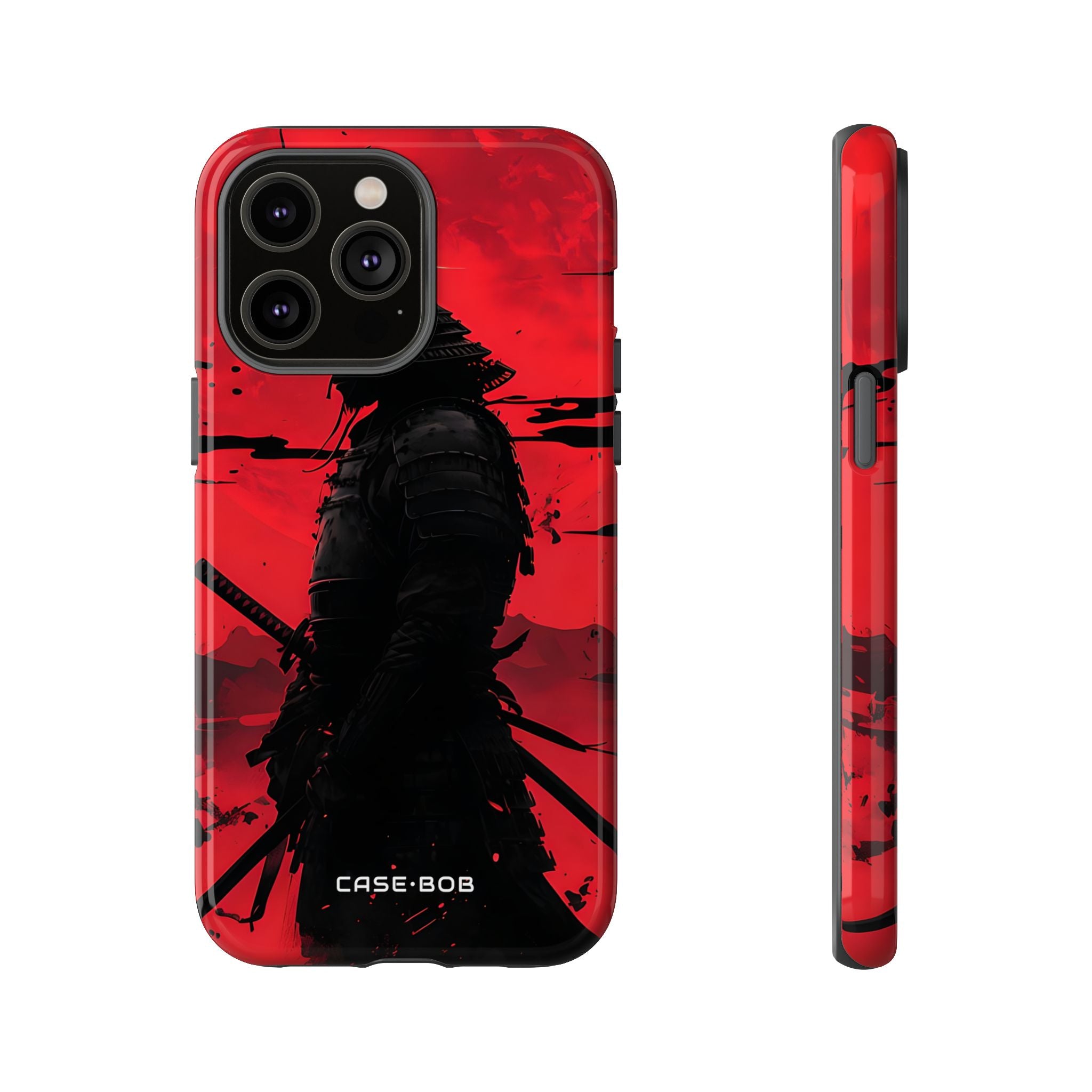 Crimson Samurai iPhone 14 Pro Max Case - Tough