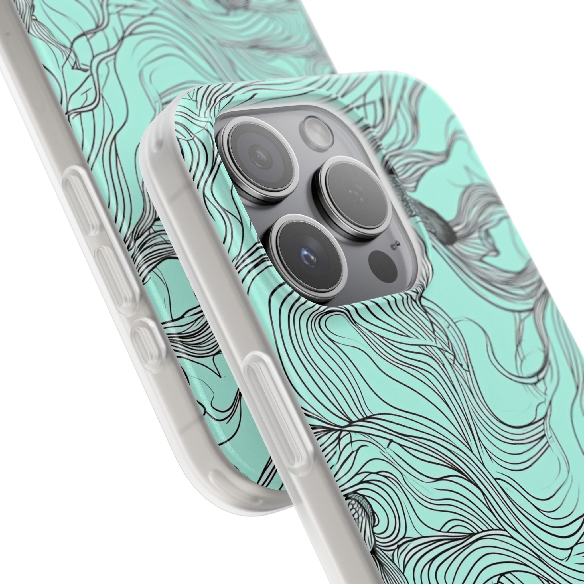 Aqua Serenity | Flexible Phone Case for iPhone