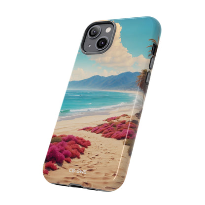 Footprints Trace Sand - iPhone Case