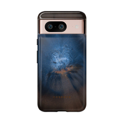 Blue Space Ink Art - Protective Phone Case