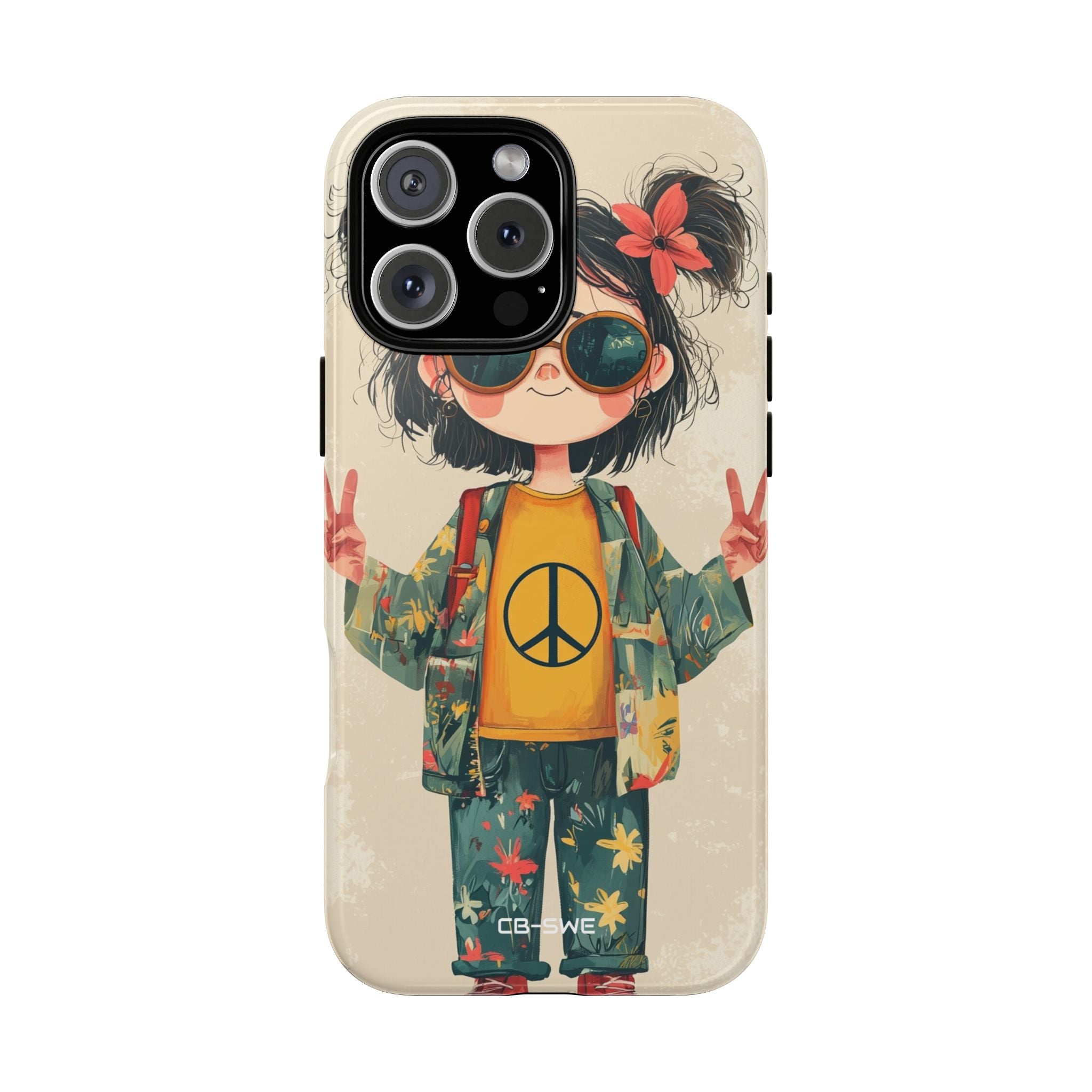 Groovy Child Laughs - iPhone Case