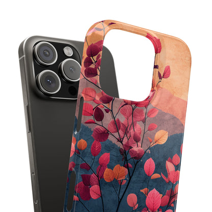 Autumn Tree Harmony - Slim iPhone 16 Phone Case