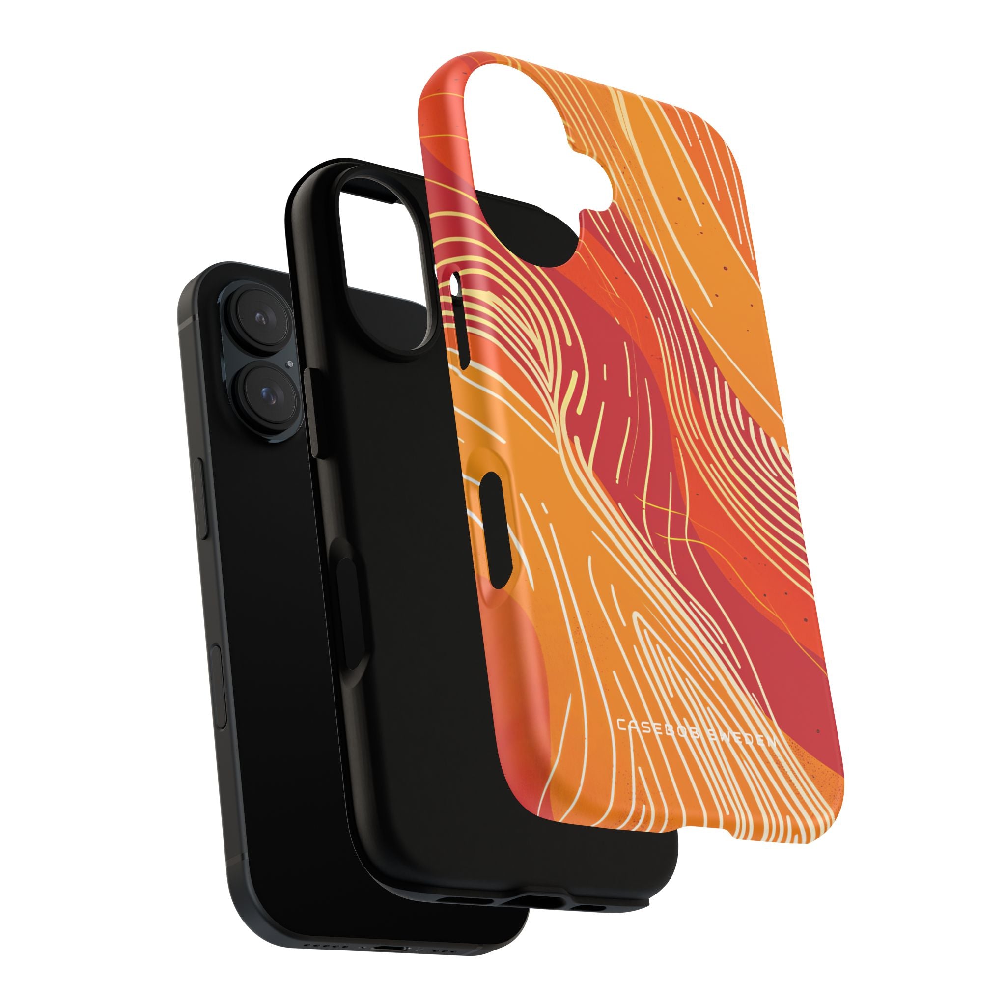 Gradient Flowwave Essence iPhone 16 - Tough Phone Case