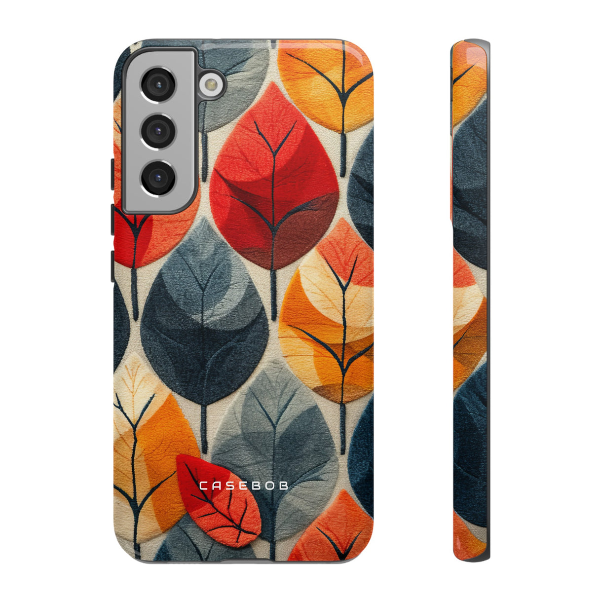 Scandinavian Leafy Serenity - Protective Phone Case