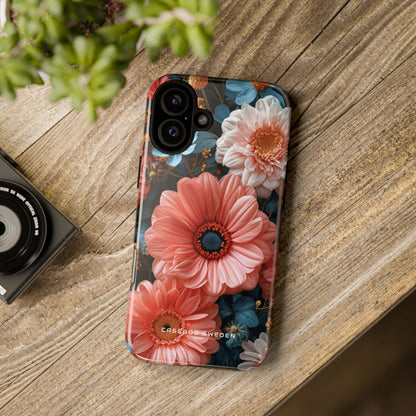 Surreal Floral Harmony iPhone 16 - Tough Phone Case