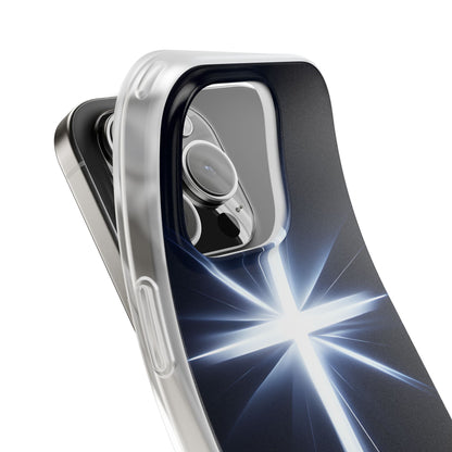 Glowing Crossburst iPhone 16 Pro Case - Soft