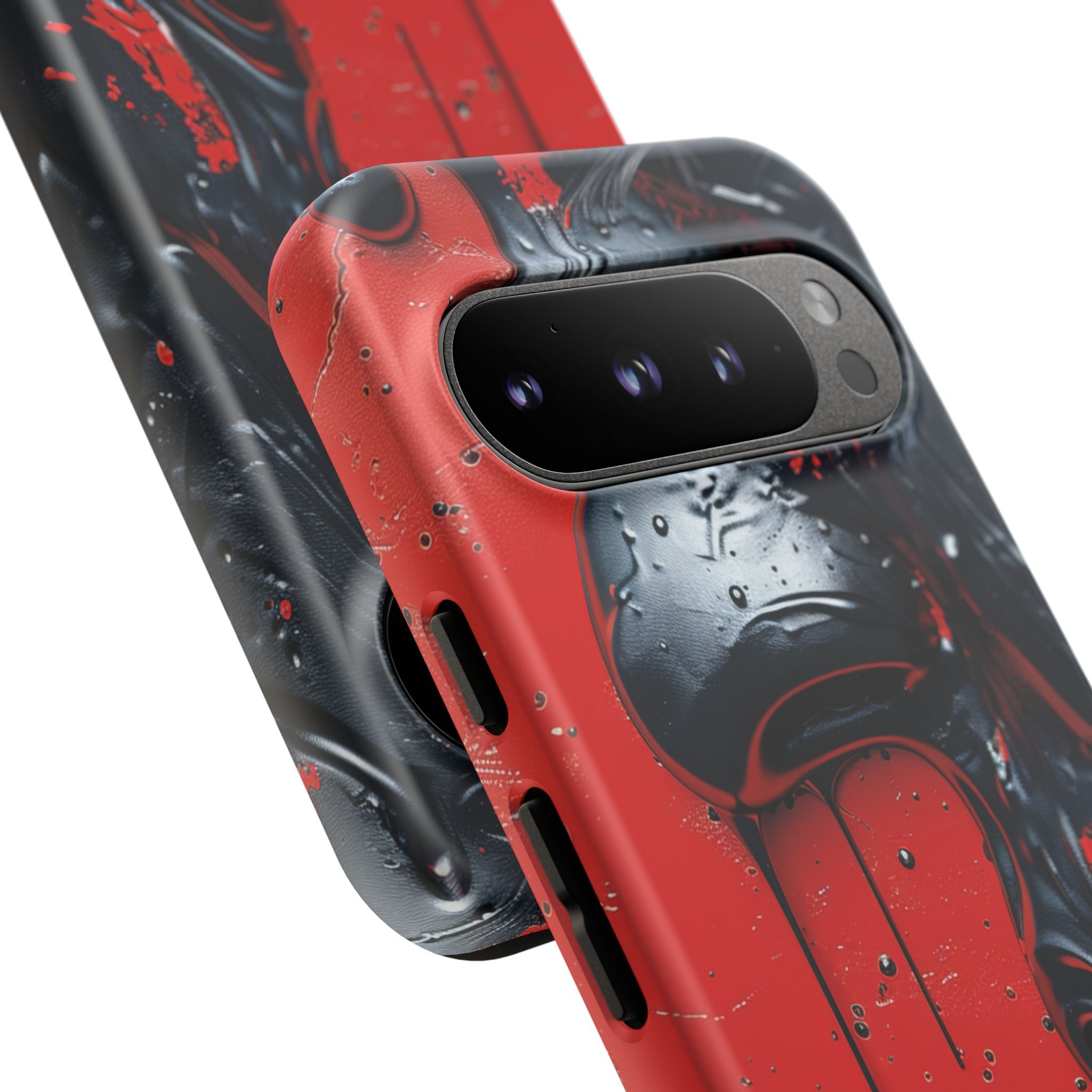 Chaotic Red Surge Google Pixel 9 - Tough Phone Case