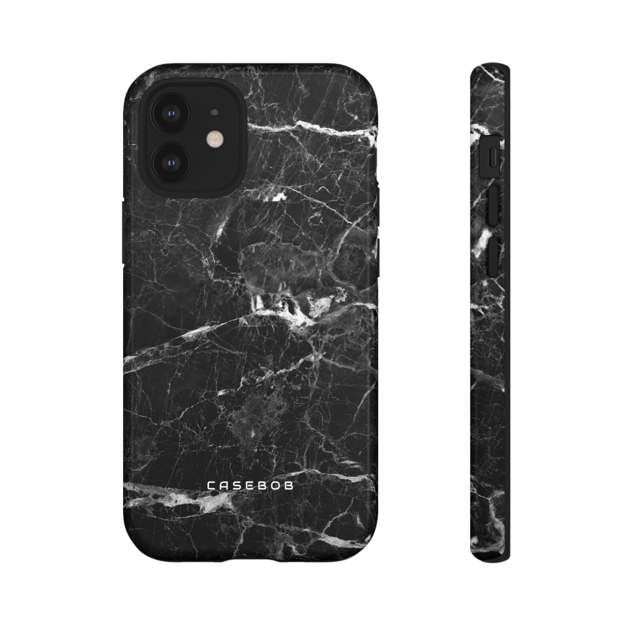 Black Marble - Protective Phone Case