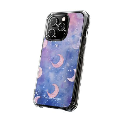 Celestial Dreamscape - Clear Impact iPhone 14 Phone Case