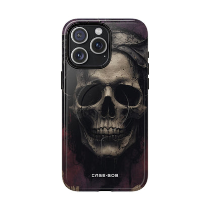 Gothic Skull Crown iPhone 15 Pro Max Case - Tough+