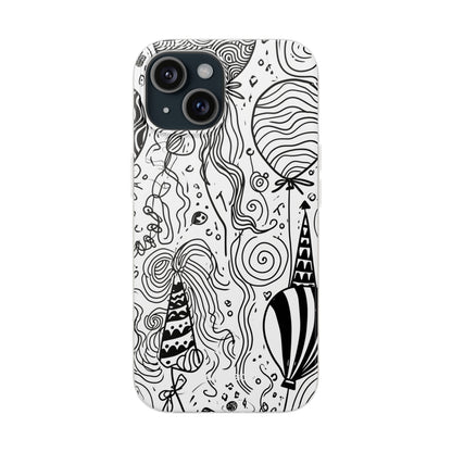 Whimsical Festivity | Flexible Phone Case for iPhone