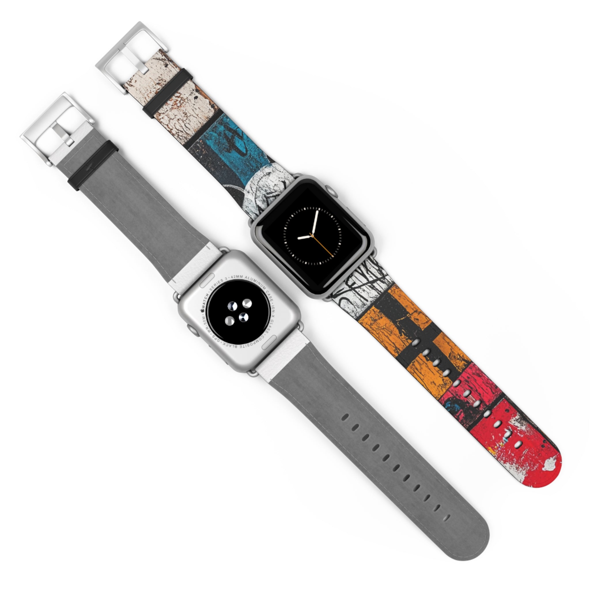 White Orb Graffiti - Watch Band