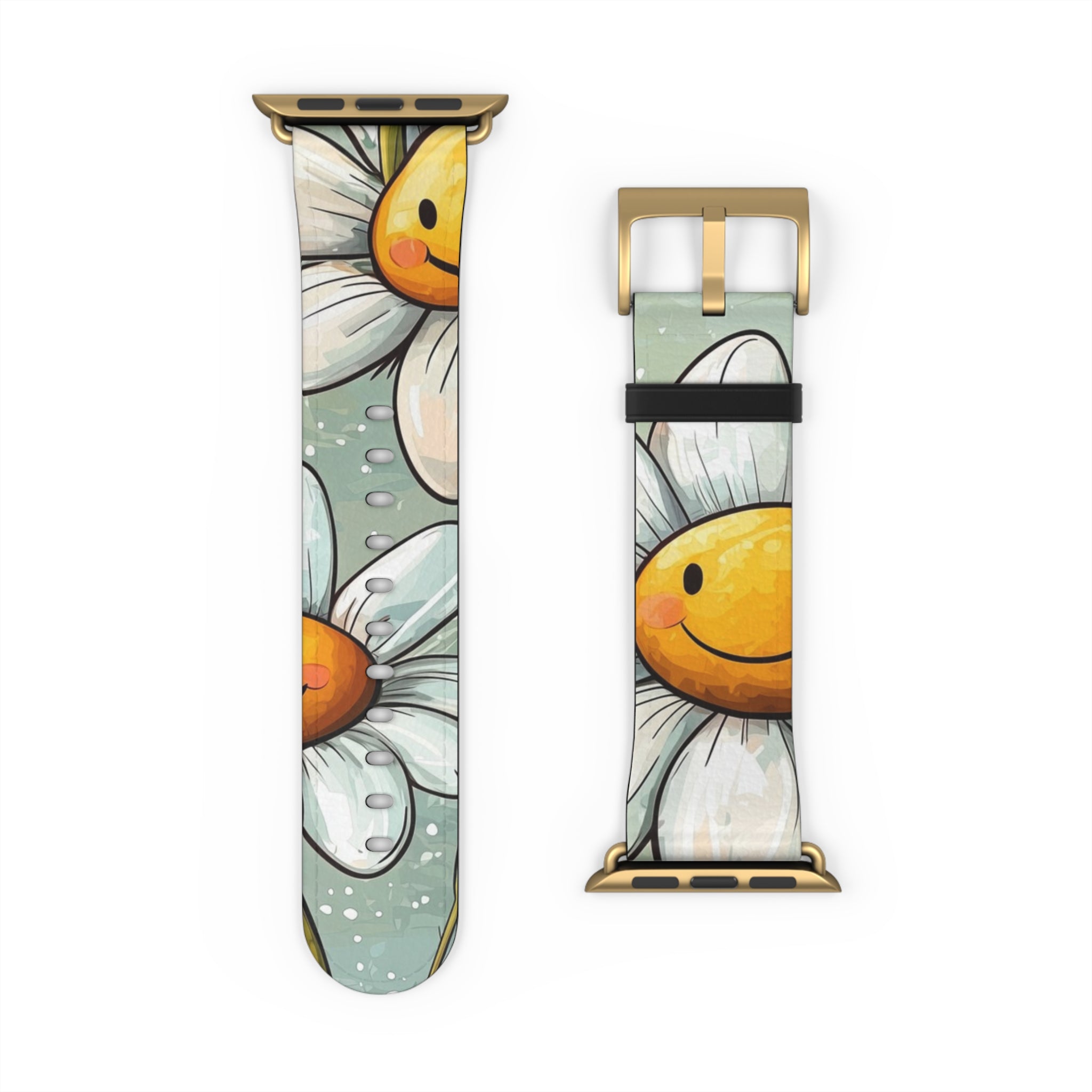 Smiling Daisies Burst - Watch Band