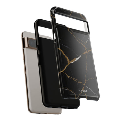 Golden Veins Emerge - Google Pixel Case