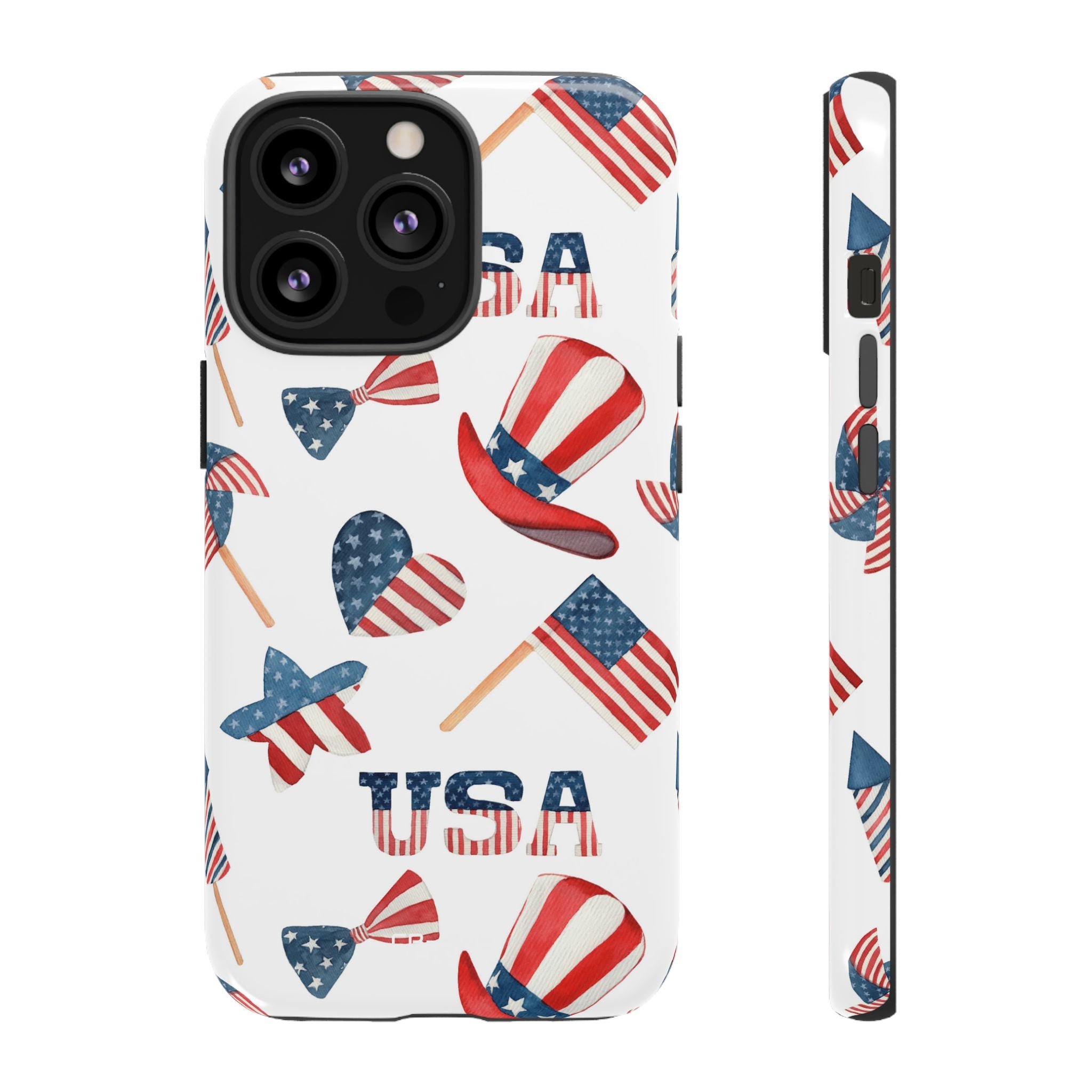 Fireworks Burst Bright - iPhone Case
