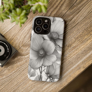 Botanical Elegance in Grayscale - for iPhone 16