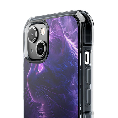 Mystical Starlit Cat iPhone Case - Impact