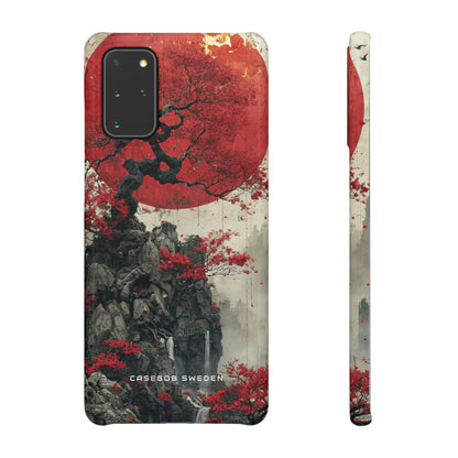 Zen Serenity in Red Harmony Samsung S20 - Slim Phone Case