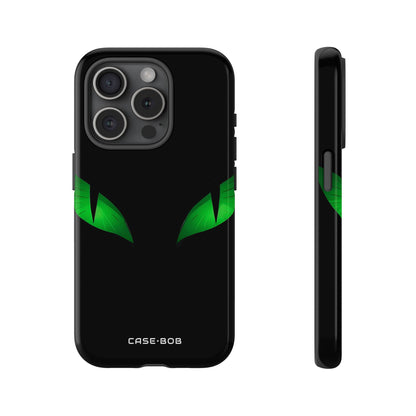 Emerald Gaze iPhone 15 Pro Case - Tough