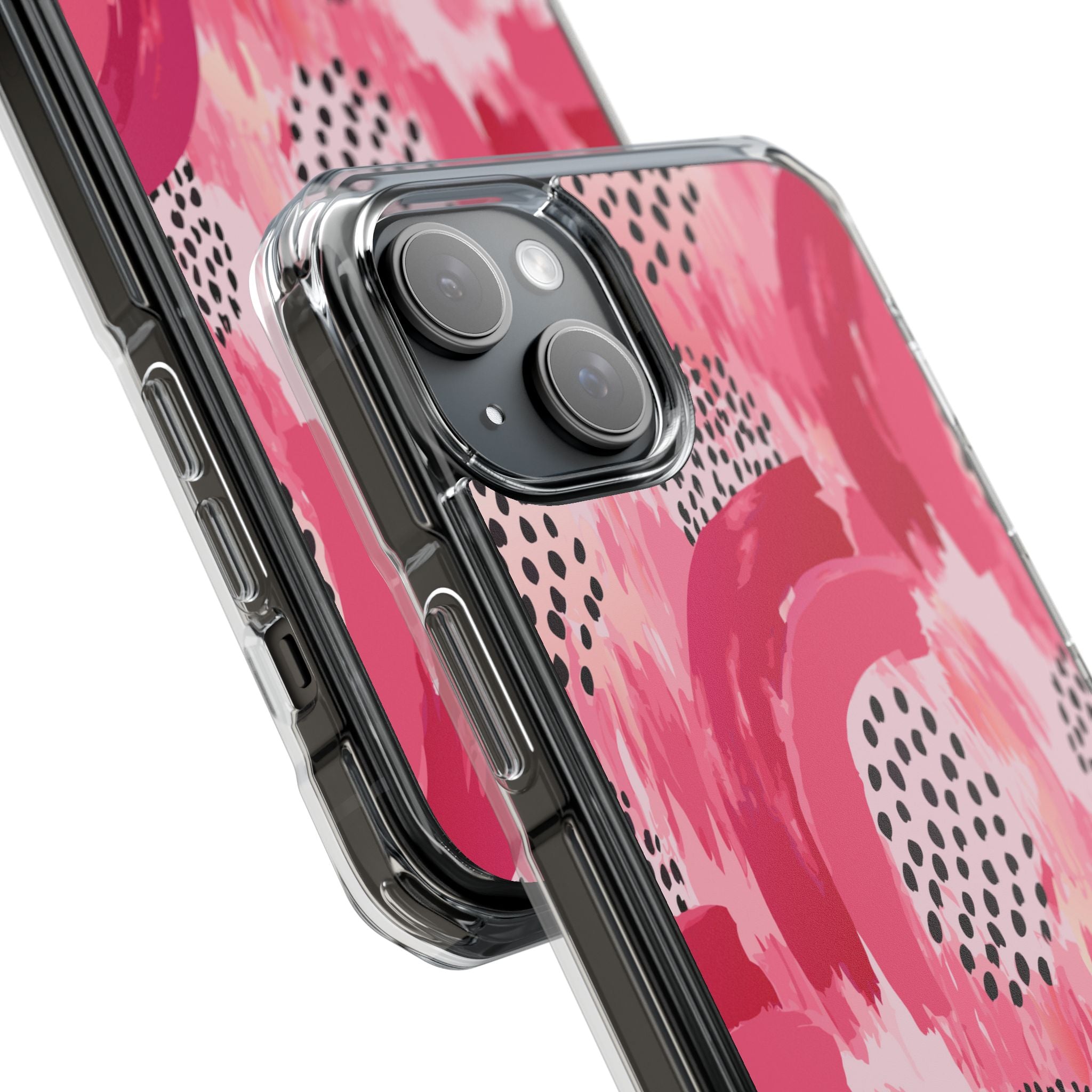 Vibrant Brushwork Dance iPhone Case - Impact