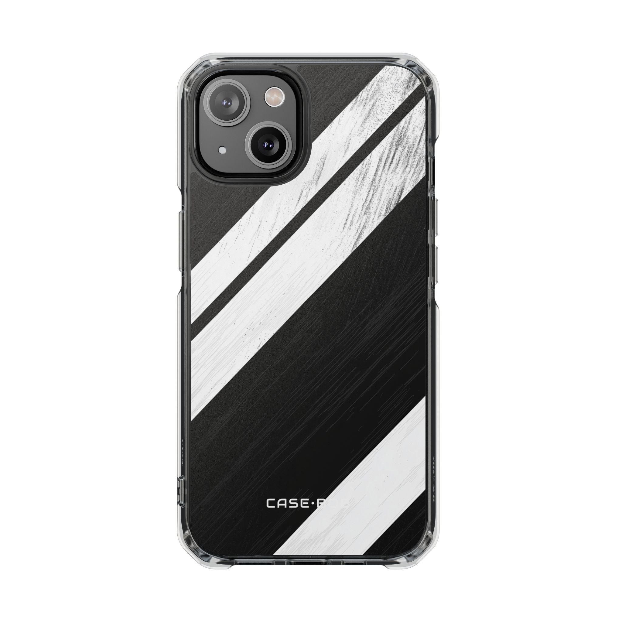 Distressed Stripe Motion iPhone 14 Case - Impact