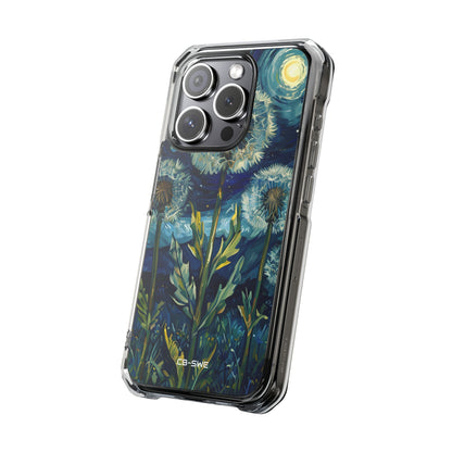 Dandelions Under Starlight iPhone Case - Impact