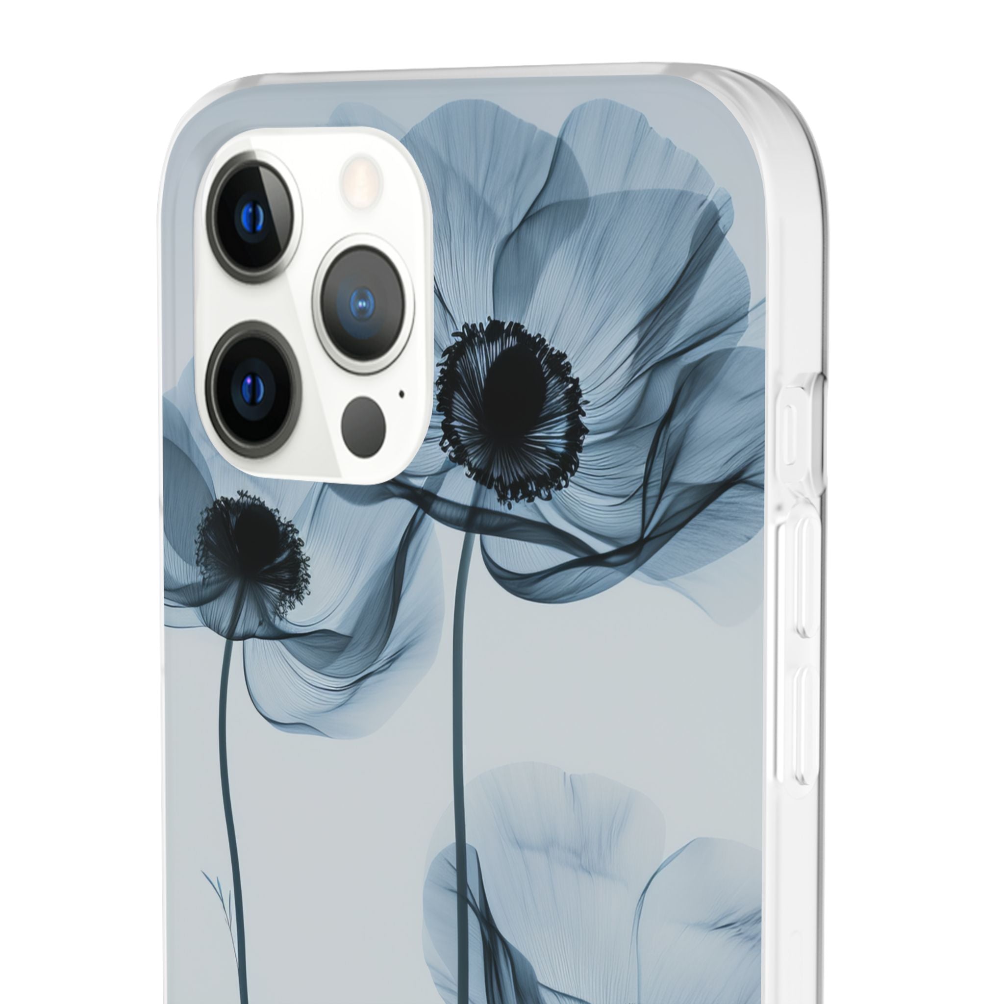 Tranquil Poppy Bloom | Flexible Phone Case for iPhone