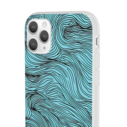 Wavy Serenity | Flexible Phone Case for iPhone