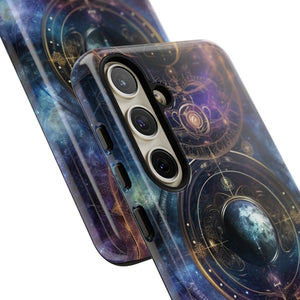 Planetary Symbols Unveiled - Protective Phone Case