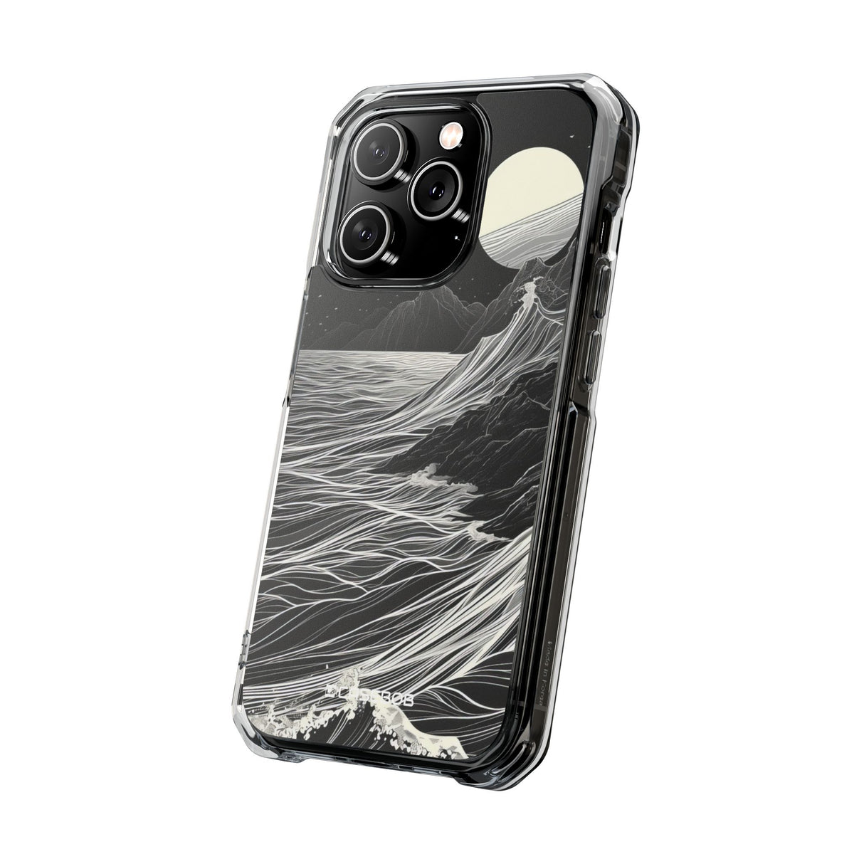 Moonlit Serenity – Handyhülle für iPhone (Clear Impact – Magnetisch)