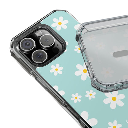 Daisies On Blue iPhone Case - Impact