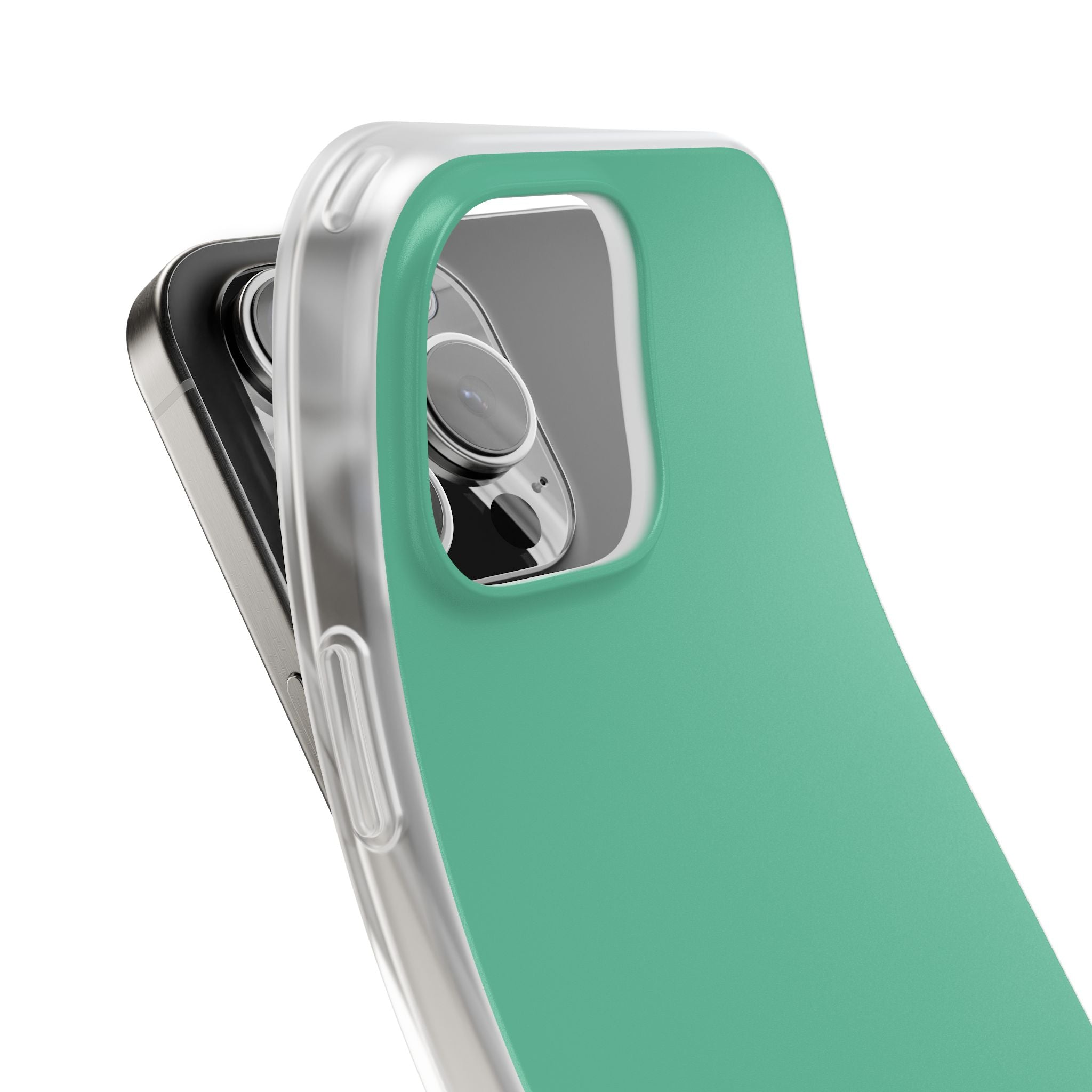 Medium Aquamarine iPhone 16 - Flexi Phone Case