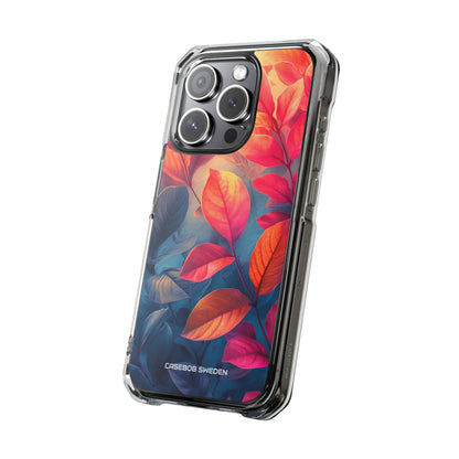 Red Blue Nature - Clear Impact iPhone 15 Phone Case