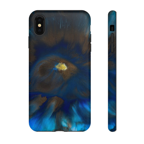 Space Galaxy Ink Art iPhone Case (Protective) iPhone XS MAX Matte Phone Case