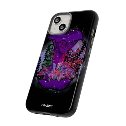 Mystical Purple Apple - iPhone Case