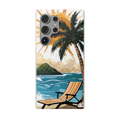 Sunny Palm Breeze Samsung S24 Ultra Case - Soft