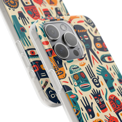 Vivid Faces iPhone 15 Pro Max Case - Soft