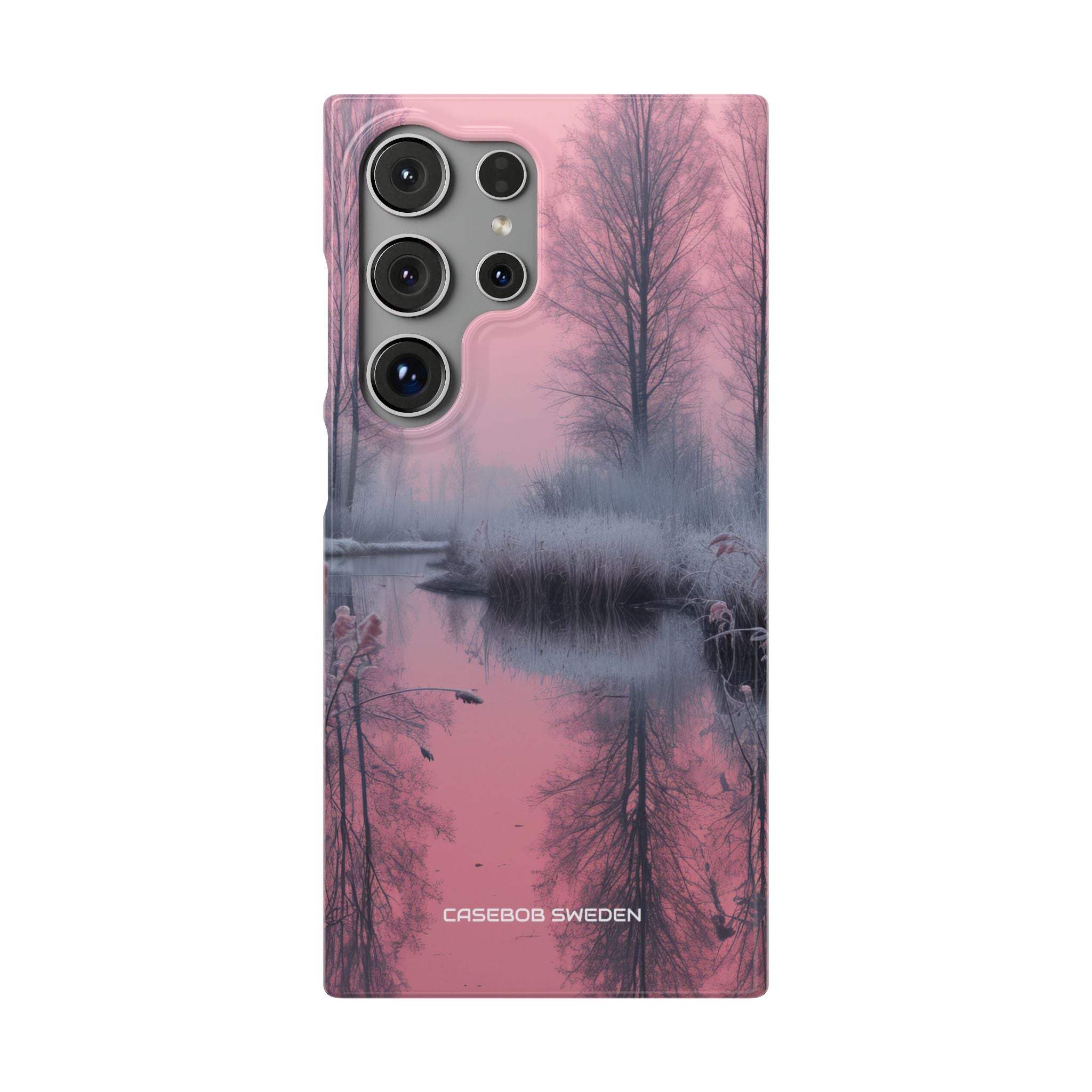 Pink Serenity Case - Slim Samsung S24 Phone Case