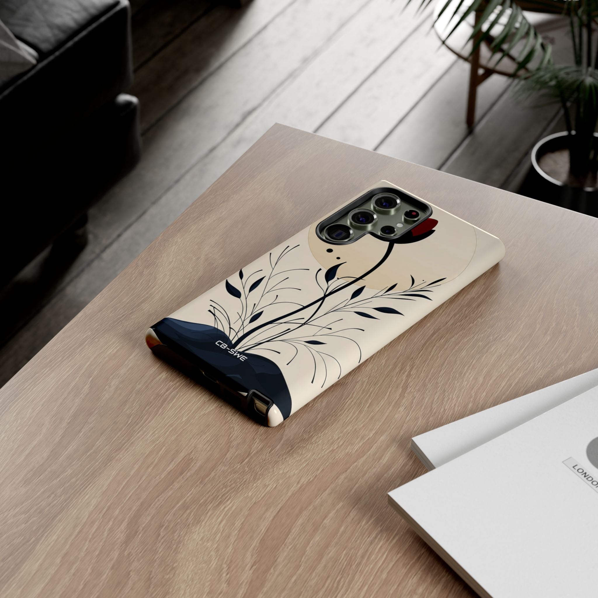 Red Flower Blossom - Samsung Case