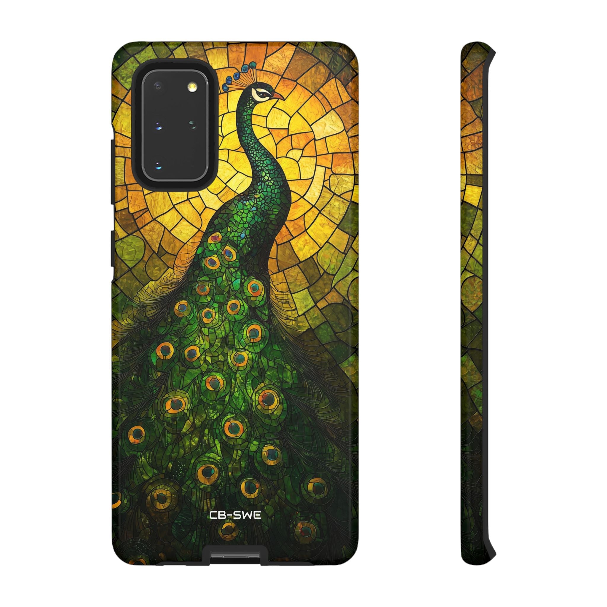 Peacock Spreads Light - Samsung Case