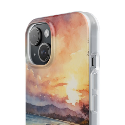 Sunset Reflection iPhone 15 Case - Soft