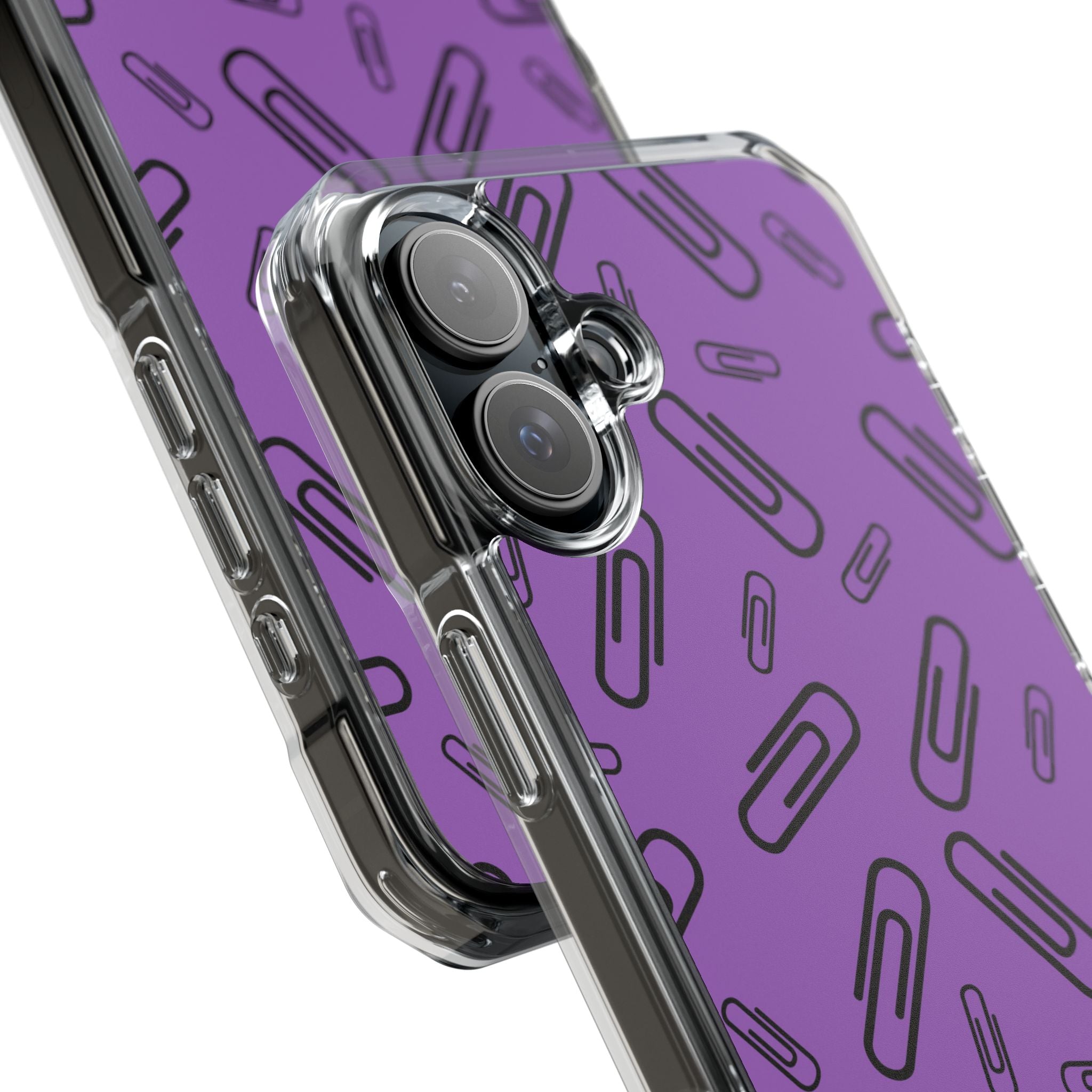 Paperclips Dance Playfully iPhone Case - Impact