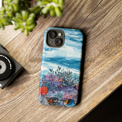 Aquatic Life Watercolors - iPhone Case