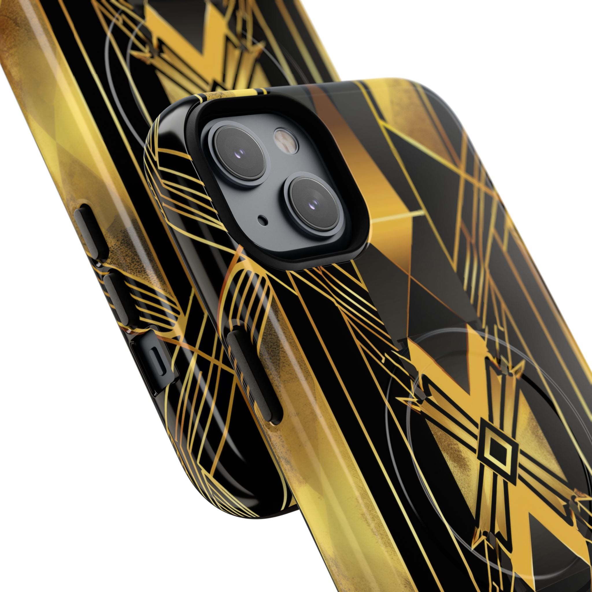 Golden Diamond Radiance iPhone 14 Plus Case - Tough+