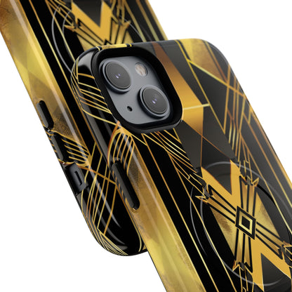 Golden Diamond Radiance iPhone 14 Plus Case - Tough+