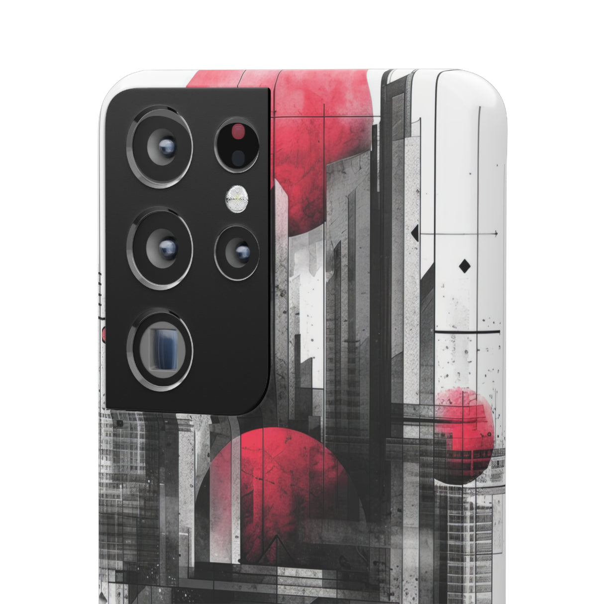 Cyber Gridscape | Slim Phone Case for Samsung