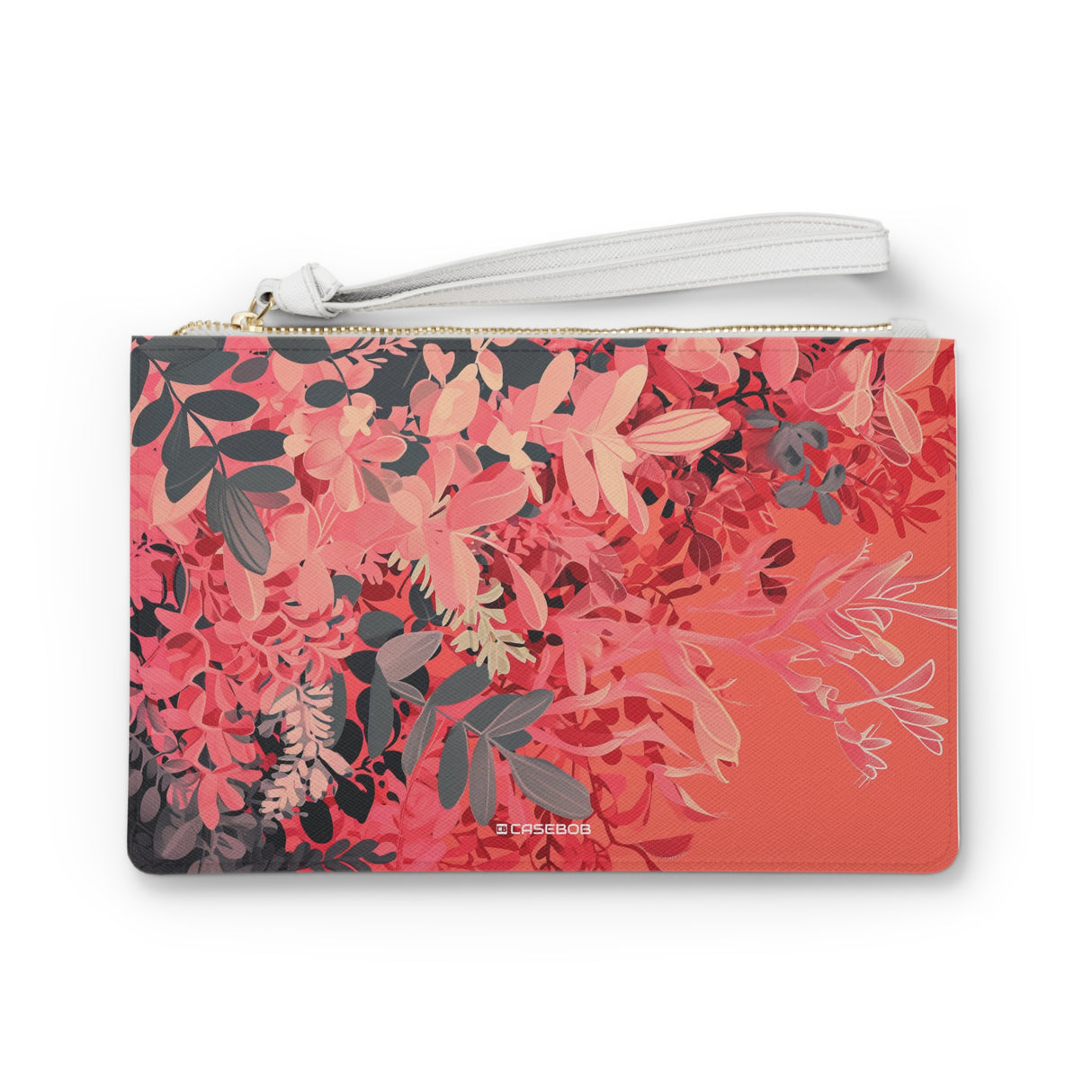 Clutch im Living Coral-Design 