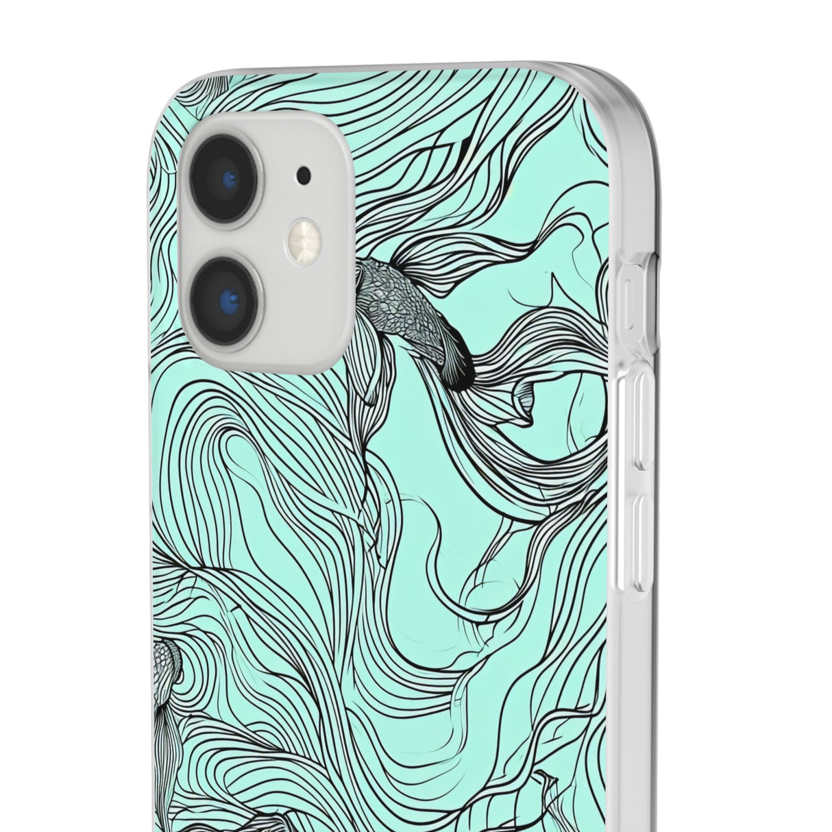 Aqua Serenity | Flexible Handyhülle für iPhone