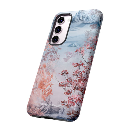 Floral Serenity Case - Tough Samsung S23 Phone Case